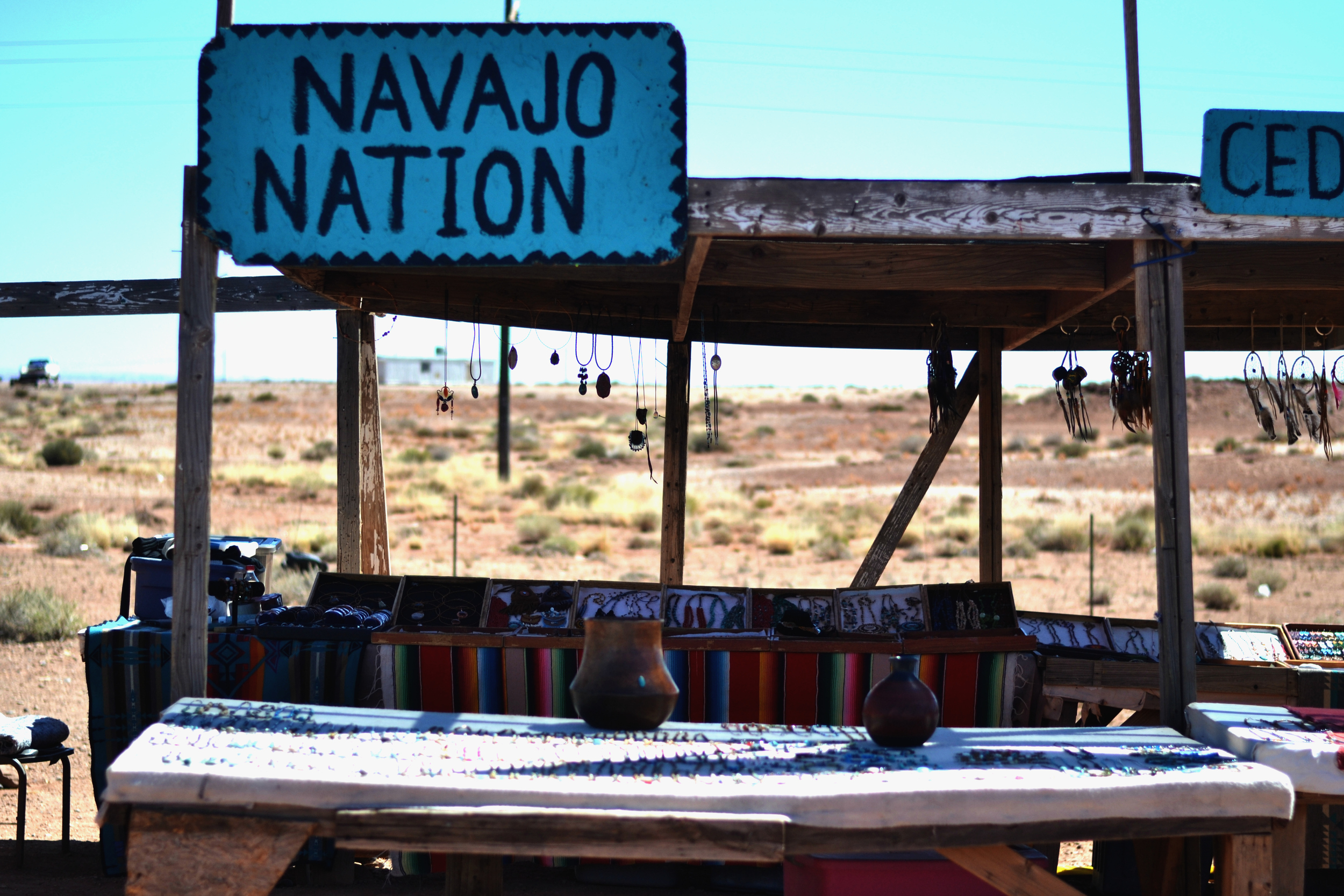 We made a Uturn to stop at this store front in Navajo Nation.