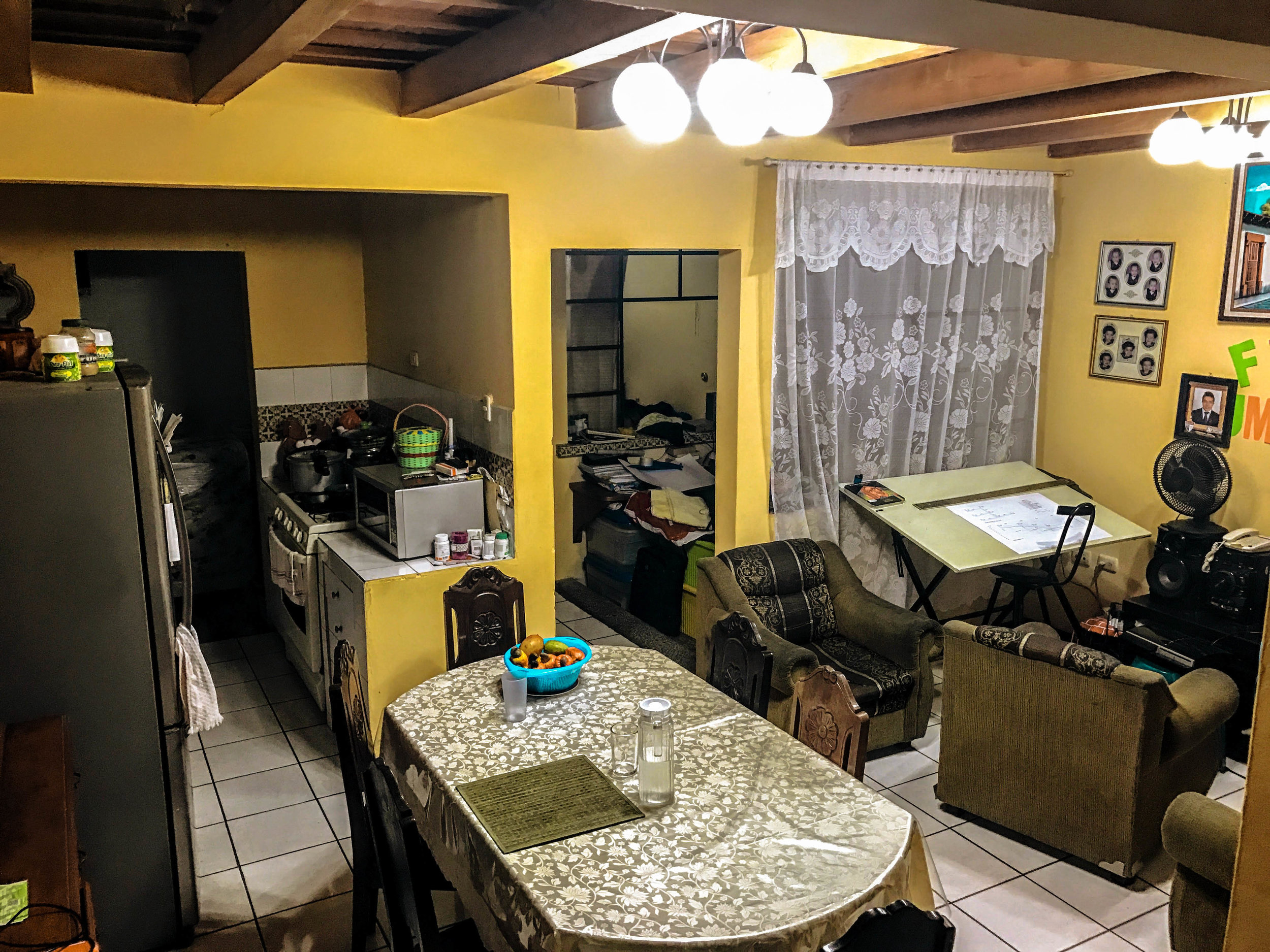 My host family's home in Antigua, Guatemala - where I took Spanish classes.&nbsp;